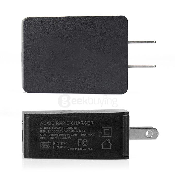 Itian US Plug Quick Charger QC 2.0 Fast Charger For LG G4 Samsung Galaxy S6/S6 Edge Plus Sony z5 HTC ASUS Zenfone 2 Xiaomi Mi4 - Black