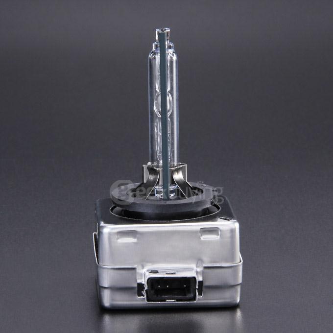 5000K 35W D3S Car HID Warm white Xenon Headlight Light Lamp Bulbs - Black + White (One Pair)