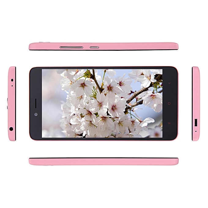 Xiaomi Redmi Note 2 Standard 4G Smartphone 5.5 Inch FHD Screen 2GB 16GB 64bit Helio X10 Octa Core 3060mAh 13.0MP - Pink