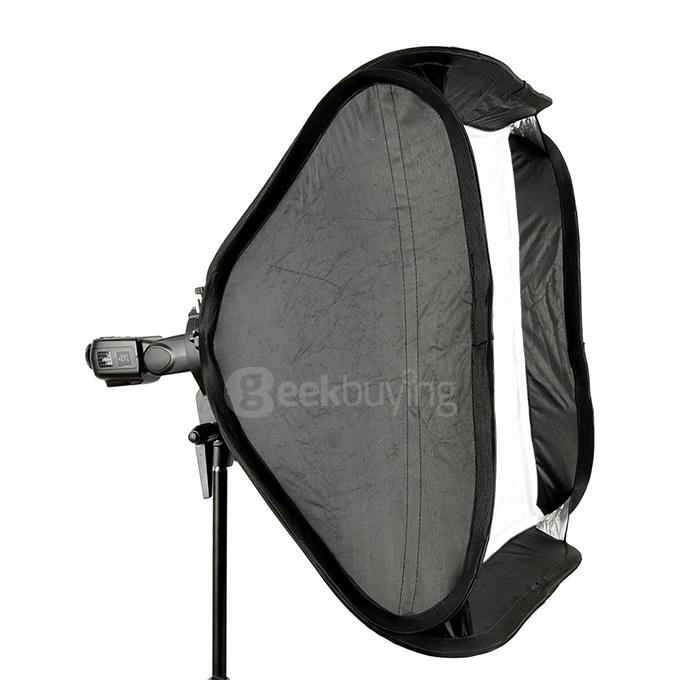 Godox SFUV8080 60x60cm Foldable Soft Box Godox S Type Flash Bracket Mount Holder Carrying Bag For FPV Camera