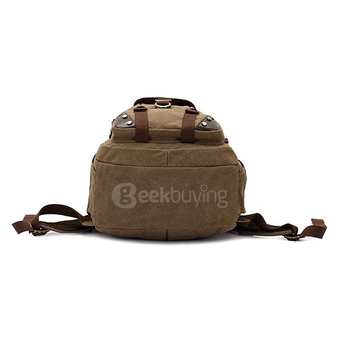 KAUKKO FJ33 Students Computer Bag Schoolbag Shoulder bag Mountaineering Bags Backpack - Khaki