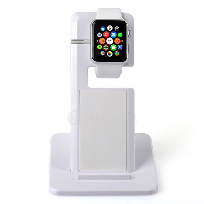 Itian A11 Charging Dock Station Holder for Apple iPhone iPad iWatch - White