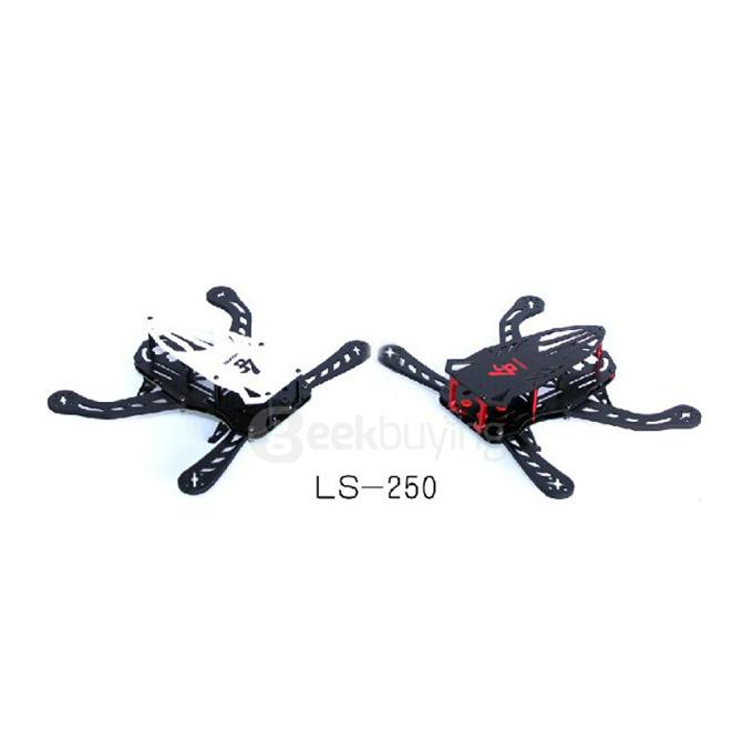 LS-250 Cicada 250mm FPV Quadcopter Carbon Fiber Folding Frame Kit