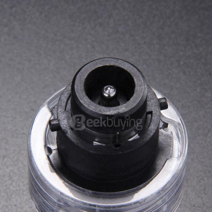 12000K 55W D2R Car HID Brilliant Blue Xenon Headlight Light Lamp Bulbs - Black + White ( One Pair)