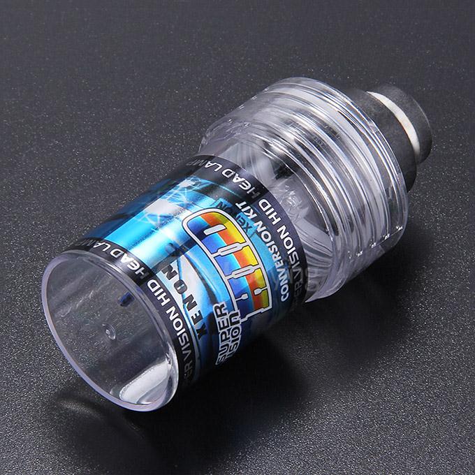 4300K 55W D2S Car HID Brilliant Blue Xenon Headlight Light Lamp Bulbs - Black + White ( One Pair )