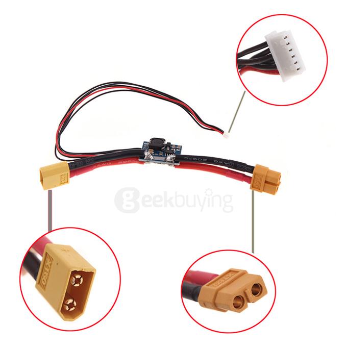 APM2.5.2 APM2.6 Flight Control Board Pixhawk Power Module V1.0 Output BEC 3A XT60 Plug