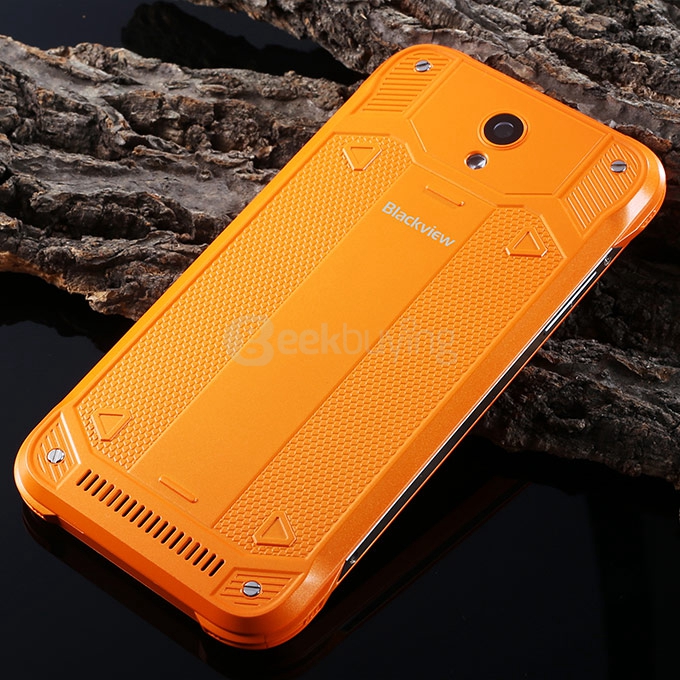 Blackview BV5000 4G LTE IP67 Waterproof 5.0inch Android 5.1 2GB 16GB Smartphone MT6735P Quad Core 1.0GHz 8.0MP 4780mAh - Orange