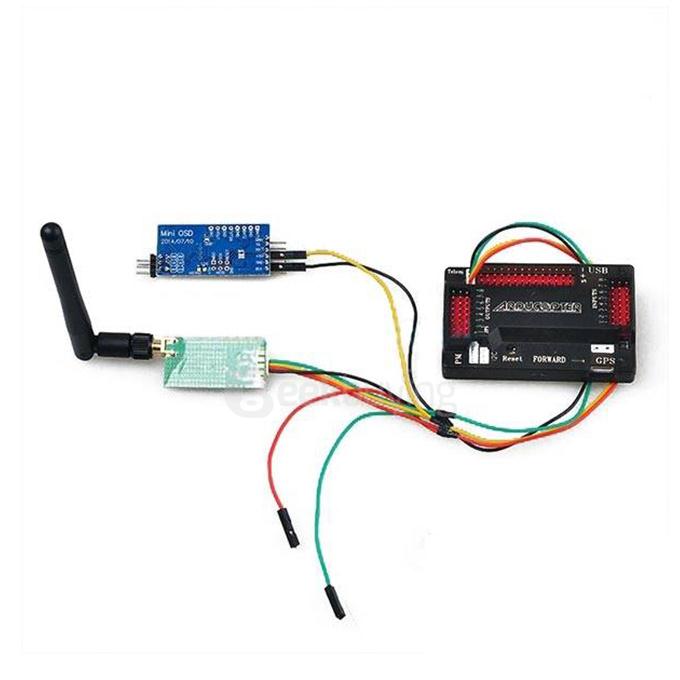 6MGPS 915Mhz APM Flight Controller Set APM 2.8 6M/H GPS OSD Radio Telemetry
