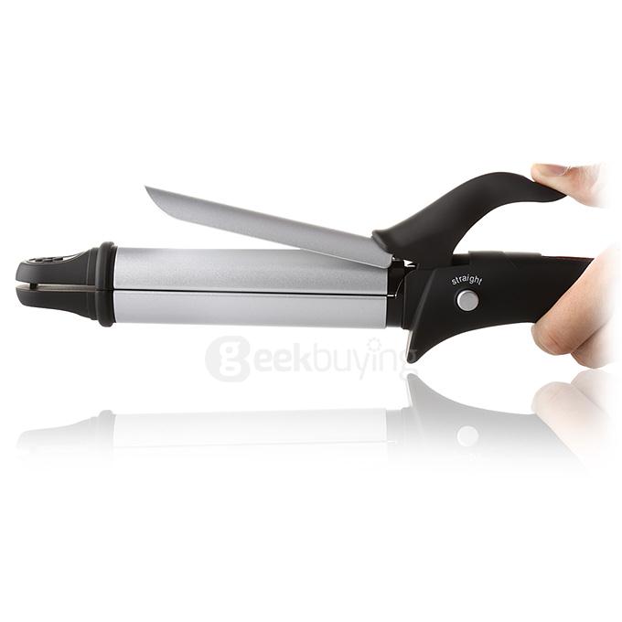 BERTA-027 Ceramic Hair Straightener Metal Heater Keratin Flat Iron Hair Treatment Tool - EU Plug