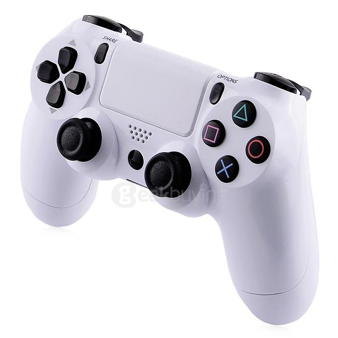 PS4 USB Wired Gaming Controller Gamepad Joystick With Analog Sticks for PC / Laptop / PlayStation 4 - White