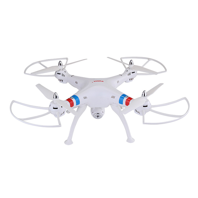 Syma X8C Venture Quadcopter 2MP HD Camera Headless Mode 2.4G RC RTF 6 Axis Gyro 3D Flip Fly - White