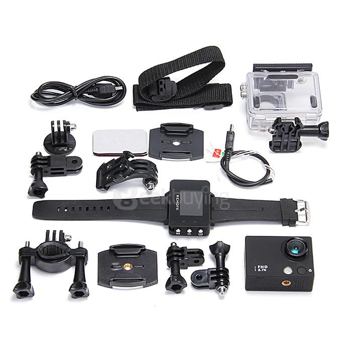 Ambarella A7 Full HD Sports Camera 170 Degrees Wide Angles 2