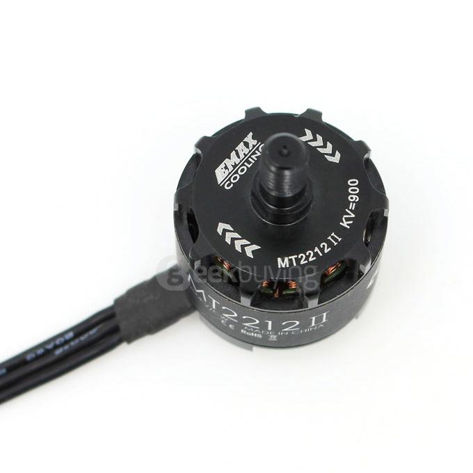 EMAX Cooling New MT2212 II 900KV Brushless Motor with 1045 Propeller for RC Multicopter
