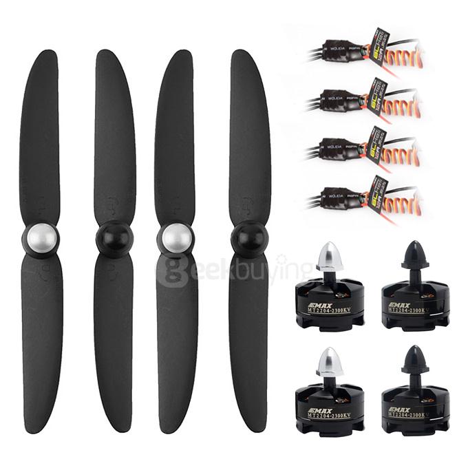 Emax MT2204 2300KV Motor 5030 Propeller ESC 12A Set For QAV 250
