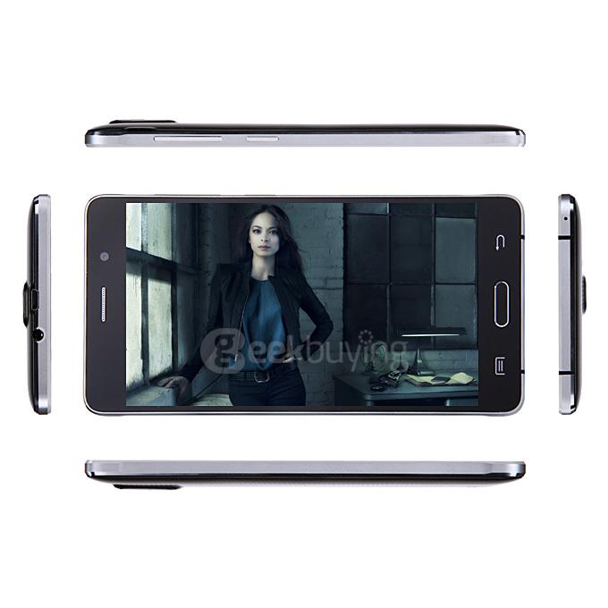 JIAKE N9105 5.5inch QHD MTK6572 Dual Core 1.2GHz Smartphone Android 4.4.2 512MB 4GB 5.0MP 3G GPS Smart Wake - Black