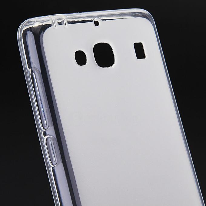 Soft TPU Cover Case Shell Back Case Protective Cover for for XIAOMI Redmi 2 Hongmi 2 - Transparent