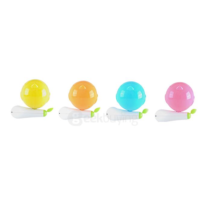 Birds LED Night Light Novel Wall Night Lamp with Wall Sticker - Orange