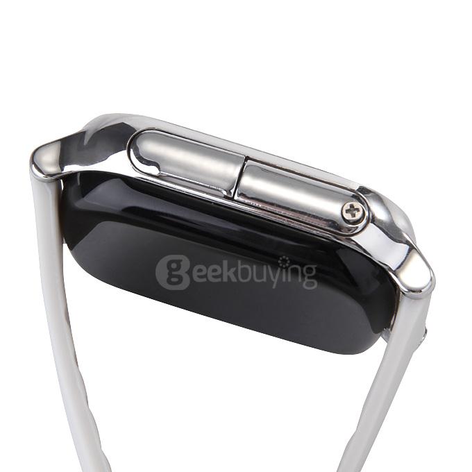 T58 Smart Mini GPS Tracker Watch OLED Bracelet for Kids Google Map SOS Button Two-way Communication GSM Phone - Silver