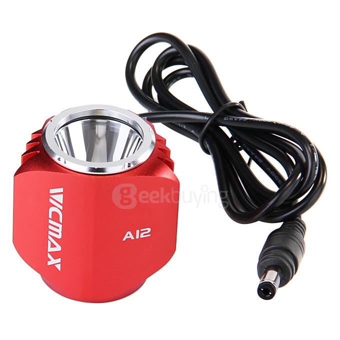 A12 CREE XM-L U2 1200LM LED Bicycle Flashlight - Red