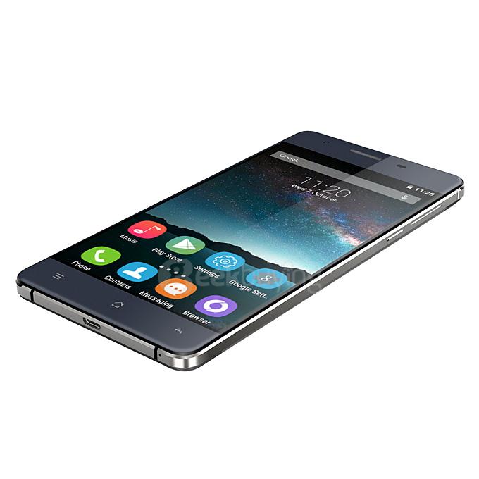 Oukitel K6000 5.5inch IPS HD 4G LTE 6000mAh Android 5.1 Smartphone 64-Bit MT6735 Quad Core 2GB 16GB 13.0MP - Gray