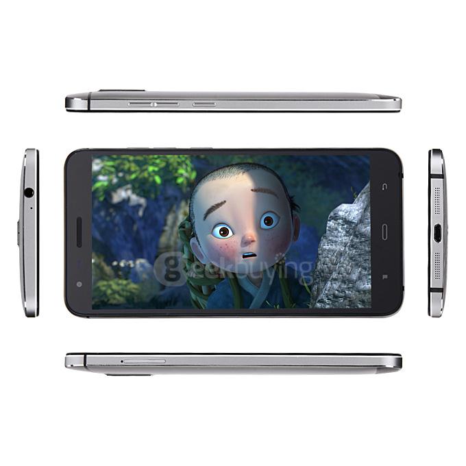 PHICOMM EX780L 5.5 Inch FHD Screen 3GB 32GB Smartphone Touch ID Qualcomm Snapdragon 801 13.0MP Fingerprint ID - Silver Gray