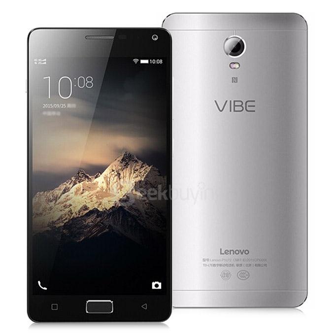 Lenovo Vibe P1/P1C58 5.5inch FHD Android 5.1 2GB 16GB 5000mAh Smartphone 64bit Qualcomm Snapdragon 615 Octa Core 13.0MP - Silver