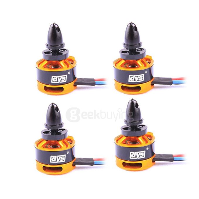 DYS BL20A Mini 20A BLHeli ESC OPTO 2-4S for QAV160/180/250/300/330 DYS BE1806 2300KV Brushless Motor 2-3S