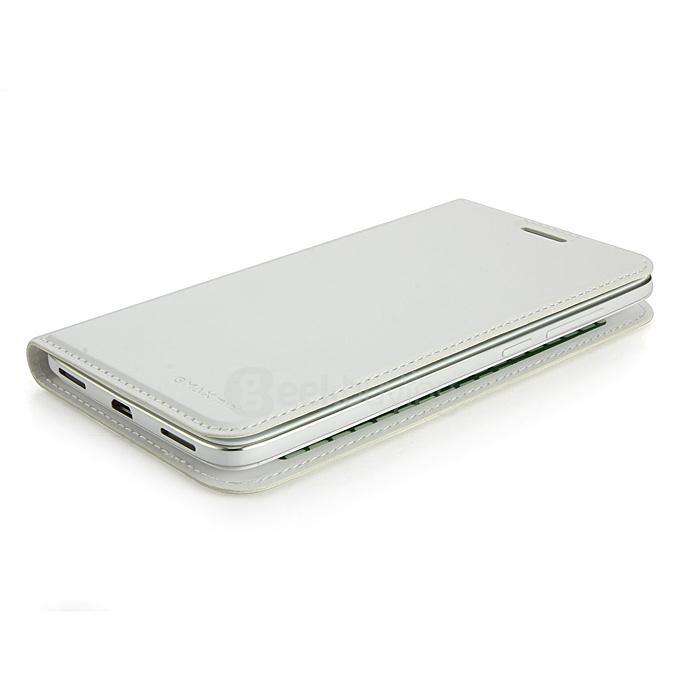 Original Flip Cover Protective Leather Case for UMI Emax Mini Smartphone - White