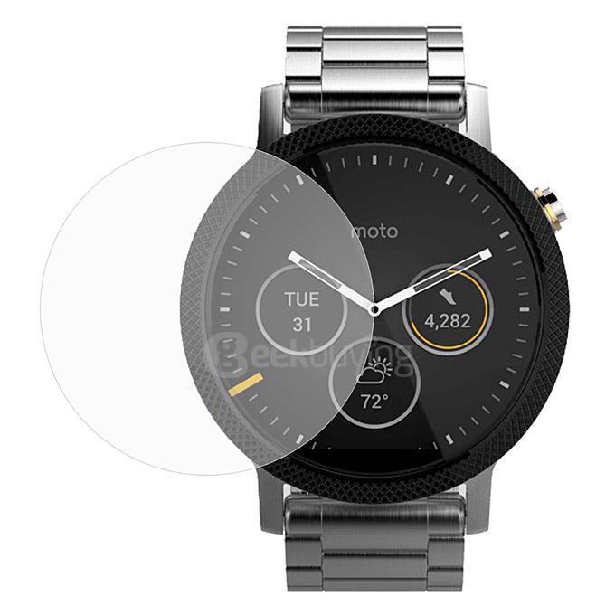 Premium Glass Film 0.2mm Real Tempered Glass Screen Protector for Moto 360 2nd Gen 46mm Smart Watches