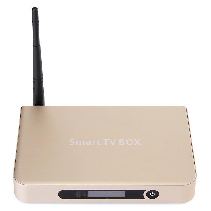T9 4K TV BOX Amlogic S812 Quad Core 2G/8G 2.4G/5G WIFI Bluetooth4.0 KODI HDMI Dolby 3D - Gold