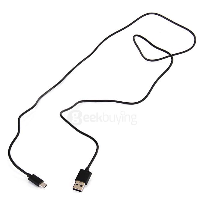 Original Xiaomi Mi USB-C Charging Cable Male Type-C Male USB Cable Mobile Phone Cable for Google Nexus 6P Nexus 5X Xiaomi Mi4c OnePlus Two Lenovo Zuk Z1 Meizu Pro 5 Xiaomi Mi5 - Black