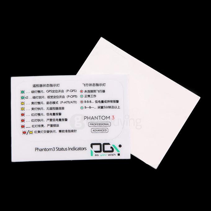 Status Indicator Sticker Chinese Version for DJI Phantom 3 Transmitter
