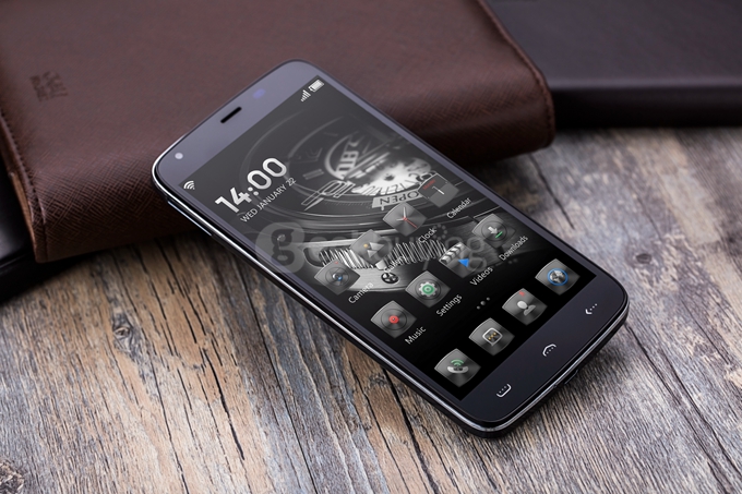 HOMTOM HT6 5.5inch 4G LTE 6250mAh Android 5.1 Smartphone 64-Bit MT6735 Quad Core 2GB 16GB 13.0MP IPS HD - Black