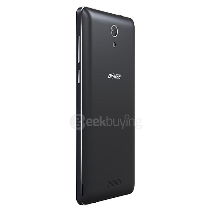 GIONEE M3S 5.0inch 4G 5000mAh Battery Android 5.1 Smartphone 1.5GB RAM 16GB ROM Qualcomm MSM8916 64bit Quad Core 1.2GHz Dual Cameras - Black
