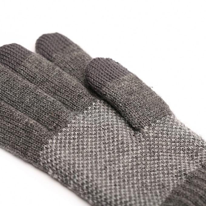 Original Xiaomi Gloves Warm Wool Gloves Unisex Gloves for IOS Android Touch Screen - Dark Gray