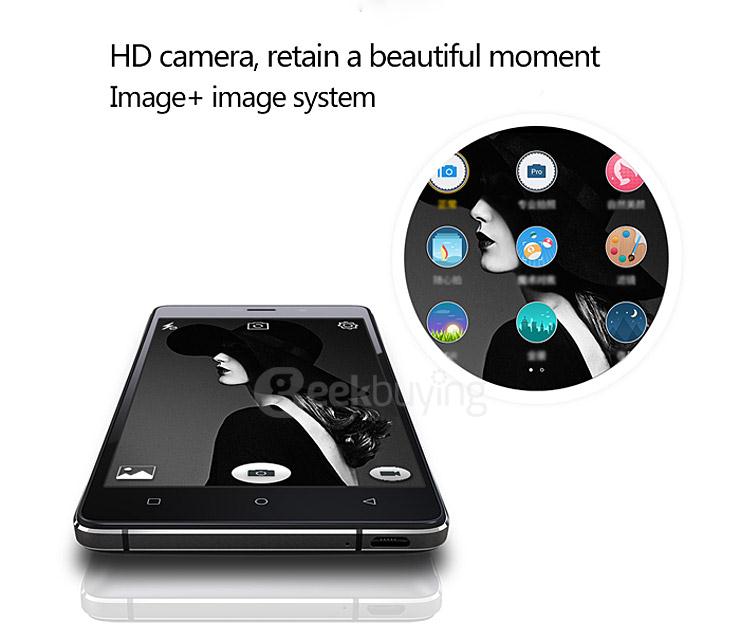 GIONEE M3S 5.0inch 4G 5000mAh Battery Android 5.1 Smartphone 1.5GB RAM 16GB ROM Qualcomm MSM8916 64bit Quad Core 1.2GHz Dual Cameras - Black