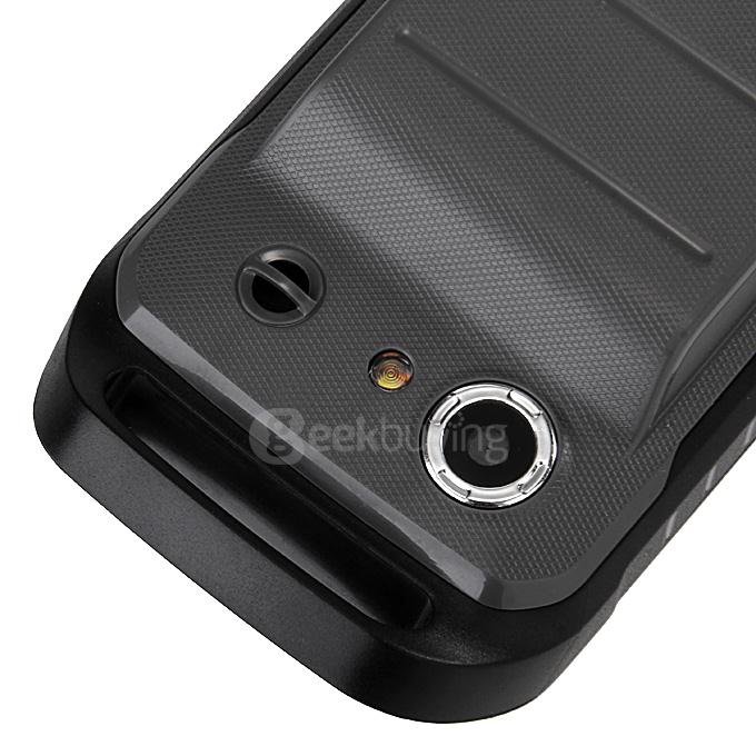 H-mobile X550 2.4inch GSM Phone SC6531DA 32MB+32MB Dual SIM Bluetooth FM Alarm USB Lamp Camera Function Phone - Black