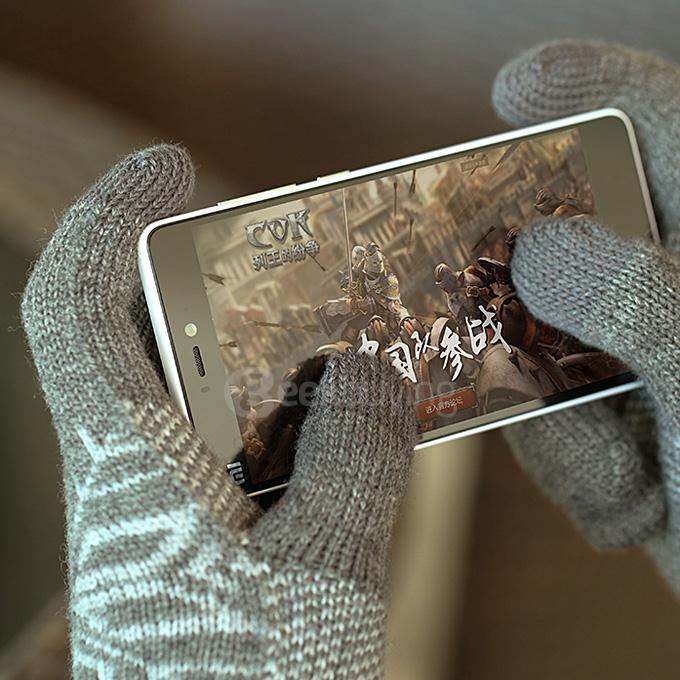 Original Xiaomi Gloves Warm Wool Gloves Unisex Gloves for IOS Android Touch Screen - Dark Gray