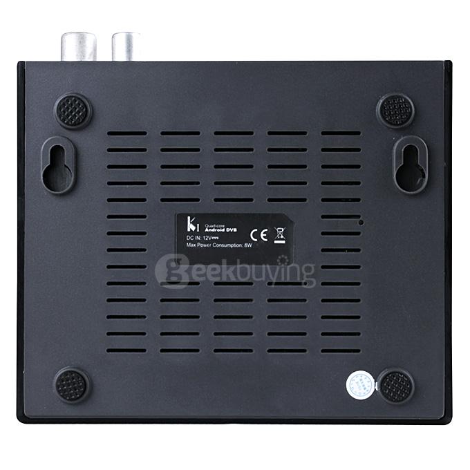 K1 DVB-T2 KODI TV BOX Android 4.4.2 Amlogic S805 Quad Core 1G/8G WIFI LAN HDMI 1080P DLNA AirPlay Miracast 3D