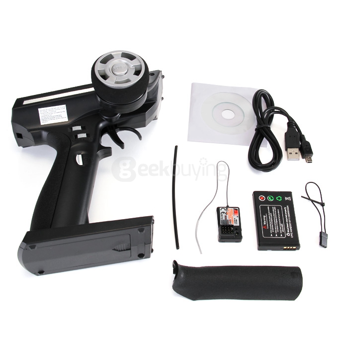 Flysky FS-GT3C 2.4G Transmitter Remote Control With Receiver - Black