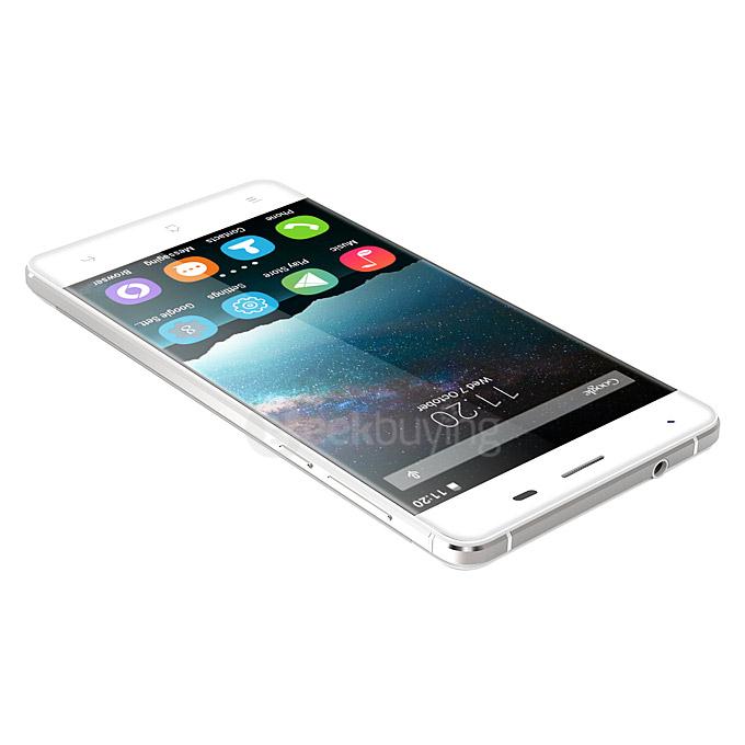 Oukitel K6000 5.5inch IPS HD 4G LTE 6000mAh Android 5.1 Smartphone 64-Bit MT6735 Quad Core 2GB 16GB 13.0MP - White