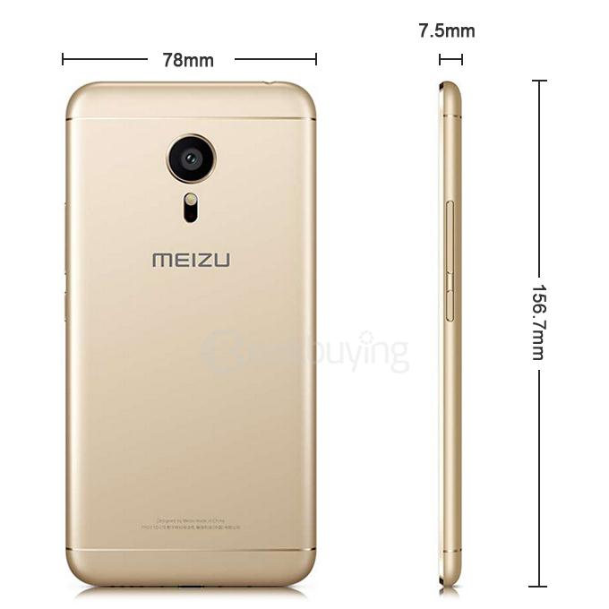 MEIZU PRO 5 5.7 inch 2.5D FHD 3GB 32GB Smartphone 64bit Exynos7420 Octa Core Flyme 4.5 OS 21.16MP Type-C OTG NFC mTouch 2.1 - Gold