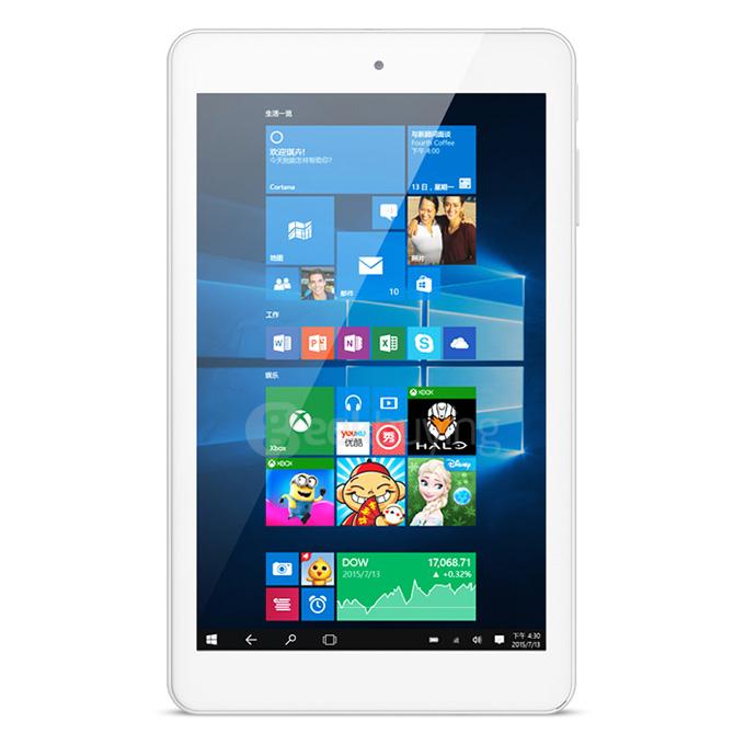 Cube iWork8 Ultimate 8 Inch Windows10 Multi-language Version 2GB/32GB Tablet PC Intel Cherry Trail Z8300 Quad Core 1.84GHz IPS 1280*800 Bluetooth HDMI WiDi - White