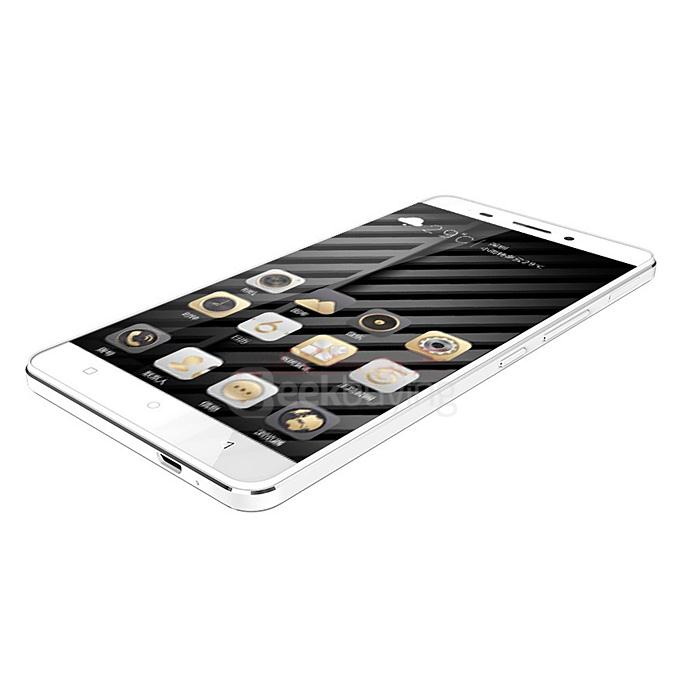 GIONEE M5 5.5inch HD 4G 6020mAh Battery Smartphone Android 5.1 64bit MTK6735 Quad Core 2GB 16GB 13.0MP OTG HiFi - White