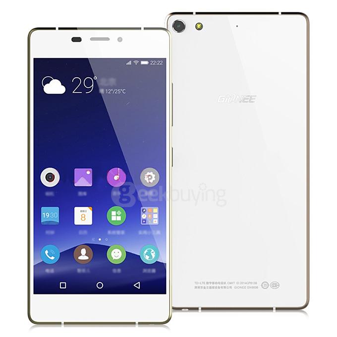 GIONEE ELIFE S7 5.2inch 4G Android 5.0 2GB 16GB Smartphone MTK6752 Octa Core 64bit 1.7GHz 13.0MP 8.0MP OTG - White