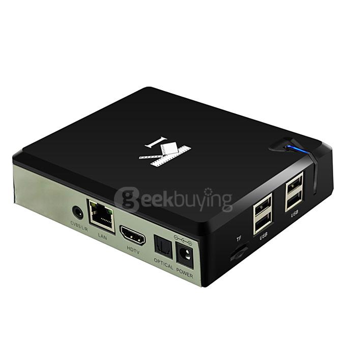 K1 Android 4.4.2 TV Box Amlogic S805 Quad Core 1G/8G WIFI LAN HDMI 1080P DLNA AirPlay Miracast 3G