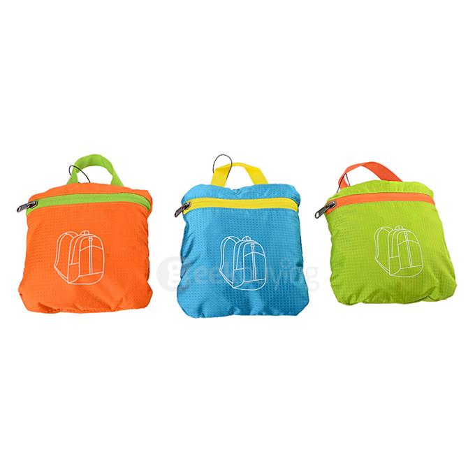 HASKY 0974 Outdoor Sports Foldable Water Resistant Nylon Backpack - Blue (20L)