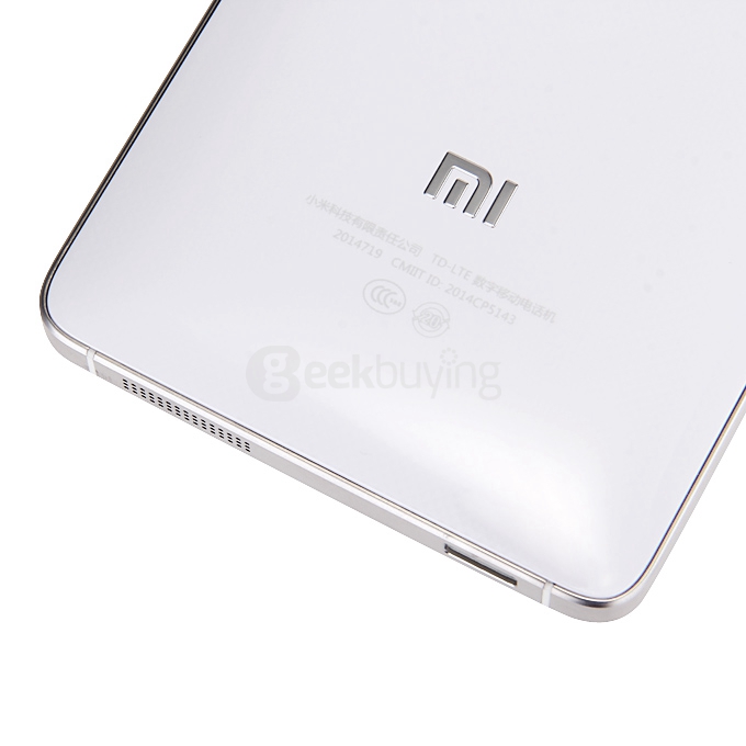 Xiaomi Mi4 5.0Inch MIUI V6 2GB 16GB 4G FDD-LTE Smartphone Snapdragon801 Krait 400 Quad Core 2.5GHz Infrared Remote- White