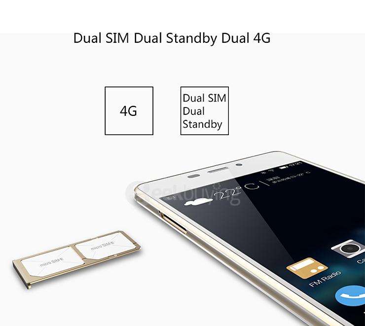 GIONEE ELIFE S7 5.2inch 4G Android 5.0 2GB 16GB Smartphone MTK6752 Octa Core 64bit 1.7GHz 13.0MP 8.0MP OTG - Black