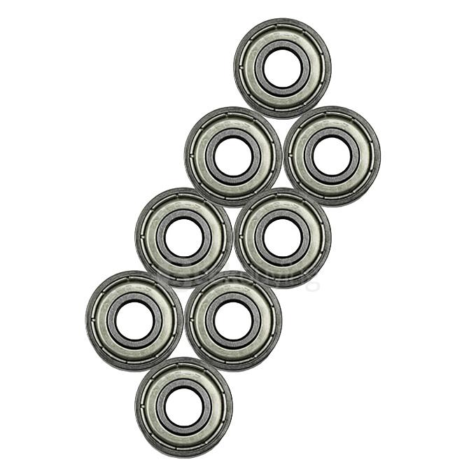 EC-BBS-9 ABEC-9 608 zz Bearing Steel Bearings for Drift Board Skateboard Longboard (8pcs / set)